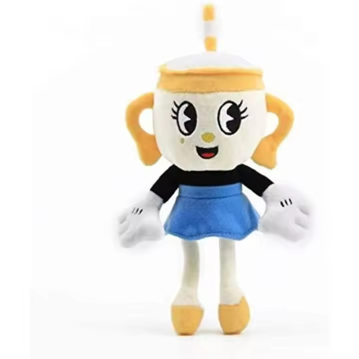 Juguete de peluche de sirena para mujer, muñeco suave de dibujos animados, regalo de 8-10 pulgadas, la Sra. Cáliz, nuevo anime familiar - 1