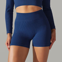 Hamidou-pantalones cortos deportivos para mujer, mallas transpirables de cintura alta para Yoga, correr, ciclismo, entrenamiento, gimnasio, Verano - details 5
