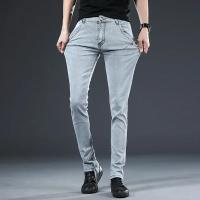 Jeans de Hielo de Moda para Hombres Pantalones de Denim Deslavados Retro con Estilo para Otoño - details 13
