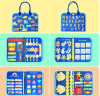 Juguete creativo para bebé, tablero educativo sensorial, actividad de mano, aprendizaje temprano, divertido para bebés y niños pequeños, 1 Juego - details 13