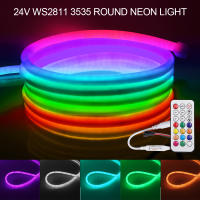 GAHADA Tira de Neón 24V Luces de Iluminación Redondas de 360 Grados Impermeable - details 8