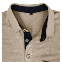 Camiseta Polo Básica de Manga Larga con Solapa para Hombre - details 50