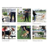 TSPRO Perro manos libres para caminar, correr cinturón de seguridad para automóvil, correa elástica amortiguadora con mango acolchado - details 3