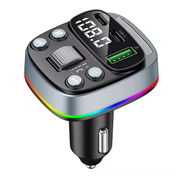 Reproductor de MP3 para coche Bluetooth 5.4 con carga rápida y sin pérdidas - 1