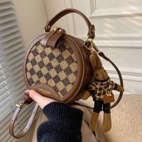 Bolso Cruzado de Hombro Versátil para Mujeres Bolso Redondo Pequeño con Alta Estética - details 0