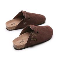 Zapatillas planas de exterior Retro concisas para mujer, sandalias modernas con hebilla, zapatos con correa, otoño e invierno, novedad de 2023 - details 13