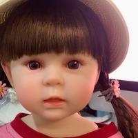 BZDOLL-Muñeca Reborn de silicona de cuerpo completo, juguete realista de 55cm, 22 pulgadas, princesa recién nacida, casa de juegos, regalo de cumpleaños - details 1
