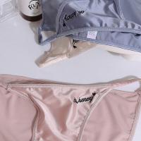 Ropa interior de algodón con tirantes finos para niña, ropa interior con estampado de letras de Color sólido, bragas para mujer, ropa interior sin costuras - details 8