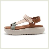 Sandalias Deportivas Para Mujer, Plataforma De Retales, Zapatos Con Elevador De Banda Estrecha, Soporte De Arco De Velcro Ajustable, Senderismo Al Aire Libre 41 - details 25