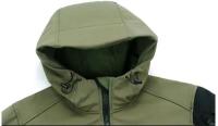 Chaqueta con Capucha Táctica para Hombres Abrigo Suave y Grueso a Prueba de Agua y Viento - details 4