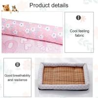 Alfombra de Verano para Perros Enfriante Cama de Mascota de Seda de Hielo Tamaño S-2XL - details 4