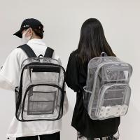 Mochila Cabina PVC Transparente 20L - Impermeable para Viajes y Gimnasio |   Diseño Moderno con Compartimento Seguro - details 8
