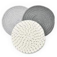 Juego de Trivets de Algodón Puro 100% Set de 3 Estilizados para Cocinar y Hornear - details 2