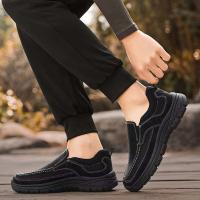 39-48 nuevos deportes casuales hechos a mano para hombres con diseño de cuero transpirable para uso al aire libre, zapatos clásicos de invierno - details 4