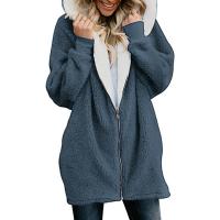 Sudaderas con capucha informales para mujer, chaquetas con capucha de otoño e invierno, cárdigans para mujer - details 1