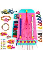 Kit para hacer pulseras de la amistad, Juego popular para hacer pulseras de cuerda, manualidades, Artes y usos - details 5