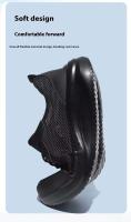 Deportes de moda para hombres grandes con parte superior de malla transpirable, suela ligera de EVA, zapatos de estilo para caminar en primavera y verano - details 8