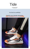 Zapatillas Deportivas para Hombres Suela Blanda, Transpirable, Caminatina, Correr, Estilo Tendencia - details 3