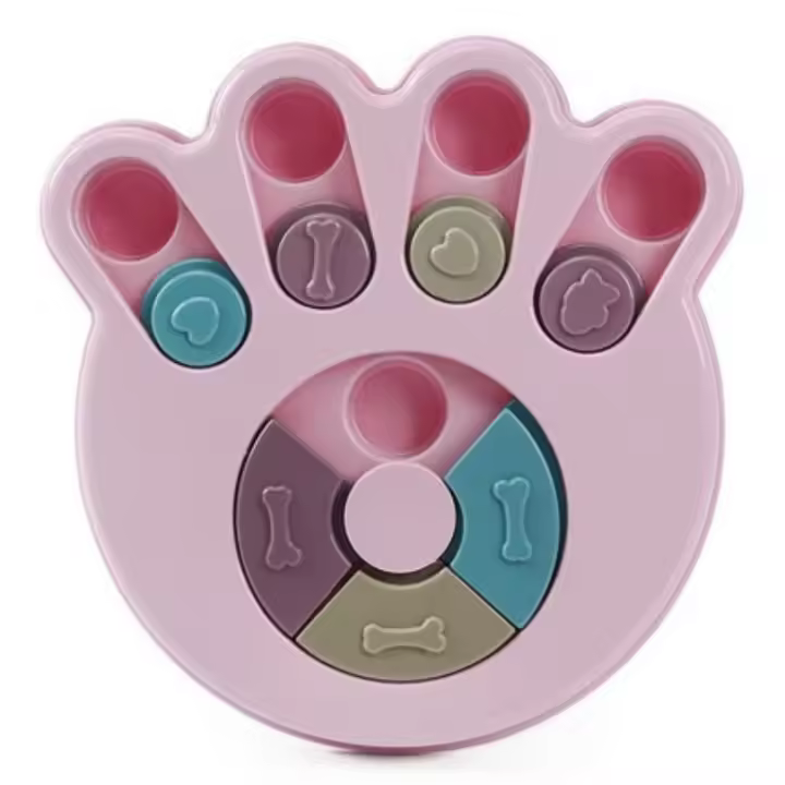 Puzzle Interactive para Perros, Slow, augmentation de comida, juguetes para entrenamiento de Inteligencia intelectual, rompecabezas para tratar Perros - 1