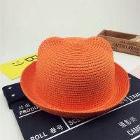 Gorra para niños, decoración de orejas para niños de verano, sombrero de Panamá ppy para niño sólido - details 4
