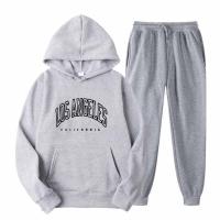 Conjunto de 2 piezas para hombre y mujer, sudadera con capucha, chándal y pantalones deportivos, pantalones deportivos con cuello redondo - details 8