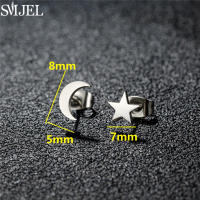 3Pcs Pendientes De Estrella Y Luna Pequeña En Acero Inoxidable Joyería Diaria Para Adolescentes Regalo De Cumpleaños Para Mujer Bijoux - details 9