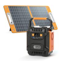 Generador Solar Portátil 200W, Batería de Ion de Litio 172Wh, Estación de Energía 110-240V con Panel Solar Portátil de 18V 60W, Cargador Solar. - details 0