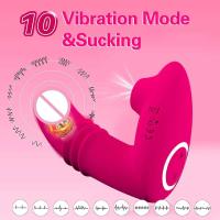 Leten-consolador vibrador de 10 velocidades con ventosa para mujer, vibrador de succión de Vagina, estimulador de clítoris de succión Oral, juguete sexual erótico para adultos - details 9