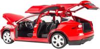 Coche de juguete modelo x, vehículo de aleación con luces y sonido, modelo a escala 1:32 - details 1