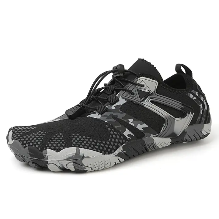 Zapatos de agua de verano para mujer, zapatillas de playa de camuflaje descalzas, natación al aire libre, deportes de vadeo, zapatos acuáticos de secado rápido suave - 1