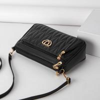 Bolso cruzado de gran capacidad para mujer, decoración con borlas, bolso de hombro con entramado y cremallera, bolso de bolsillo, bandolera de cuero de PU - details 13