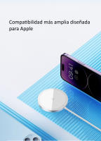 Baseus Cargador inalámbrico magnético 15W carga rapida para iPhone, Xiaomi, Samsung, Huawei - details 14