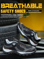 Zapatos de Trabajo de Verano Ligeros y Transpirables con Punta de Acero - details 1