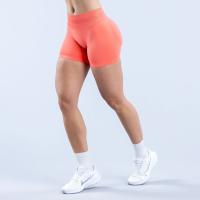 Pantalones cortos de yoga de cintura alta de verano, pantalones deportivos para correr a la moda y sexys, mallas de yoga de color sólido - details 15
