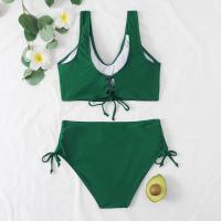 Sexy alta cintura Bikinis 2025 nuevo Halter bañadores mujeres traje de baño femenino bikini set imprimir body verano biquini - details 7