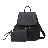 Mochila para mujer color caramelo, bolso nuevo de gran capacidad, bolso de moda, mochila con flecos. - details 2