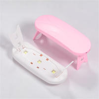 Secador Mini 6W LULAA con Lámpara LED UV Herramienta de Manicura de Cuerda de Belleza para Uso Artístico - details 5