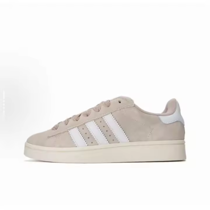Buroalma Zapatos de mujer campus 00s 2025 nuevos zapatos de plataforma de suela gruesa que realzan la altura, zapatillas casuales Dexun de tres barras - 1