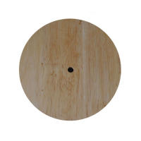 Soporte Circular de Base de madera maciza con interruptor de encendido y APAGADO para lámpara de mesa, enchufe E27, soporte para lámpara de mesita de noche para iluminación del hogar - details 2
