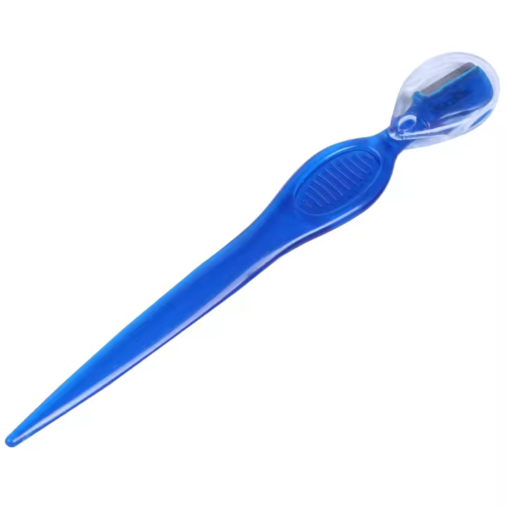 Mini recortador de cejas de 5 piezas, maquinilla de afeitar segura, cuchilla de tamaño pequeño, cuidado facial, herramientas de depilación, afeitadora de maquillaje - 1