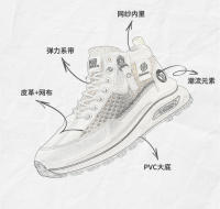 Tablero deportivo para hombre, versión coreana, novedad de verano 2025, zapatos bajos para exteriores, zapatos informales de malla grande para correr, Forrest Gump - details 5