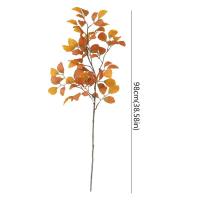 Rama de haya larga Artificial de 98cm, flor de lujo, hoja de haya de seda de imitación, plantas verdes realistas, hojas para suelo interior - details 0
