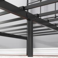 Cama 150x190 cm Altura 31cm con almacenamiento bajo la plataforma metal con cabecero - details 6