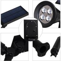 4 Unidades Foco Solar, Luces Solares Impermeables Exterior, Luz de Jardín, 2 Modos de Iluminación Opcionales, ángulo de 180 °   Ajustable, Luz de Proyecto Solar para Entrada, Camino. - details 34