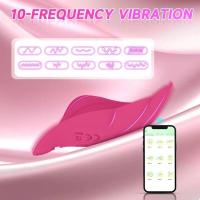 Leten Vibrador Wearable Bluetooth Controlo Aplicativo Inalámbrico Estimulador de Clítoris en Forma de Huevo Juguetes para Parejas 18+ - details 0