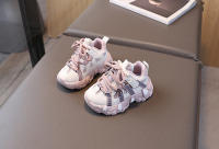 Zapatos deportivos de otoño para niños, zapatos de bebé de moda para exteriores, zapatos de montaña para niñas, zapatos de cuero estilo papá. - details 1
