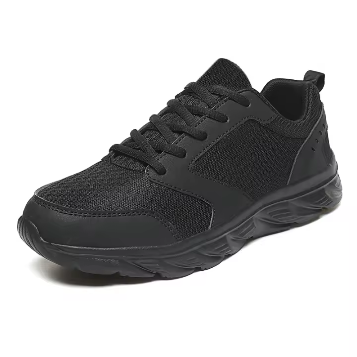 Zapatillas de correr de malla ultraligeras para hombre, zapatillas deportivas informales transpirables para caminar, zapatillas antideslizantes para exteriores, zapatillas de tenis para hombre - 1