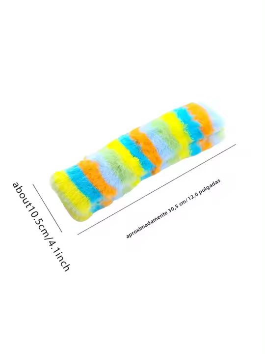 Juguete Para Gatos Almohada De Peluche Con Menta Sonido Y Resistentes Al Masticar Papel Interactivo Para Juego Y Diversion - 1