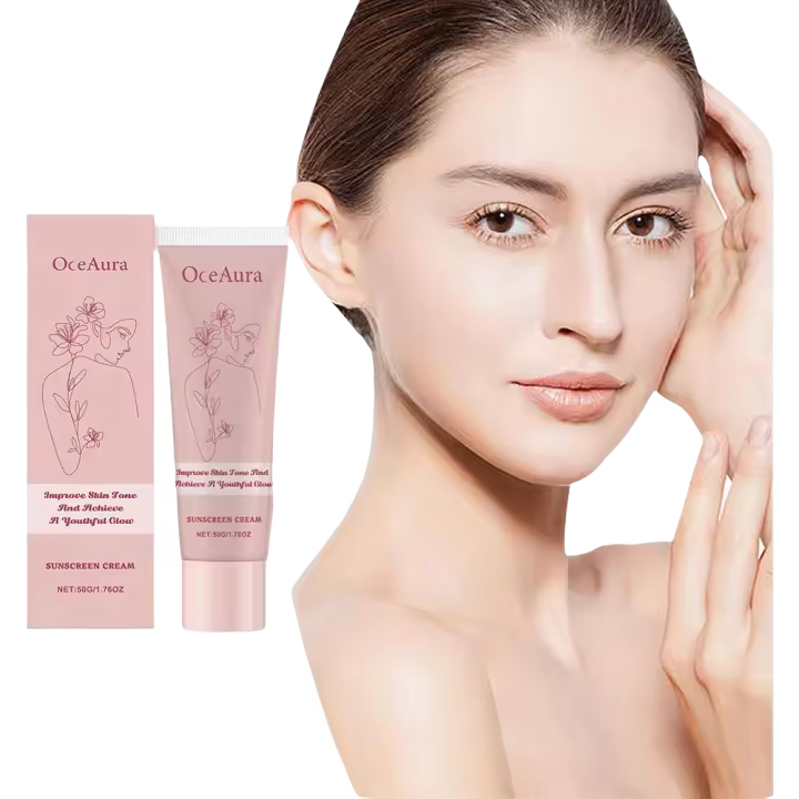 Crema de Sol Facial y Corporal Control de Aceite Anti-envejecimiento Hidratante Protector Solar - 1