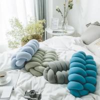 Cojín nórdico sin costuras para decoración del hogar, almohada Lumbar para asiento trasero de Silla, cama, sofá, oficina, siesta, descanso de manos, 8cm - details 2